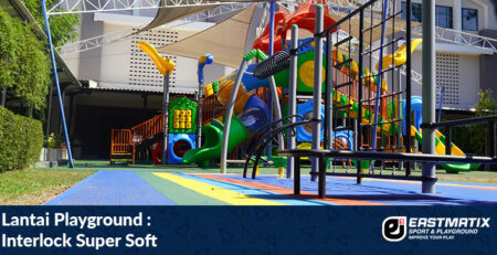 Lantai Playground Interlock Super Soft