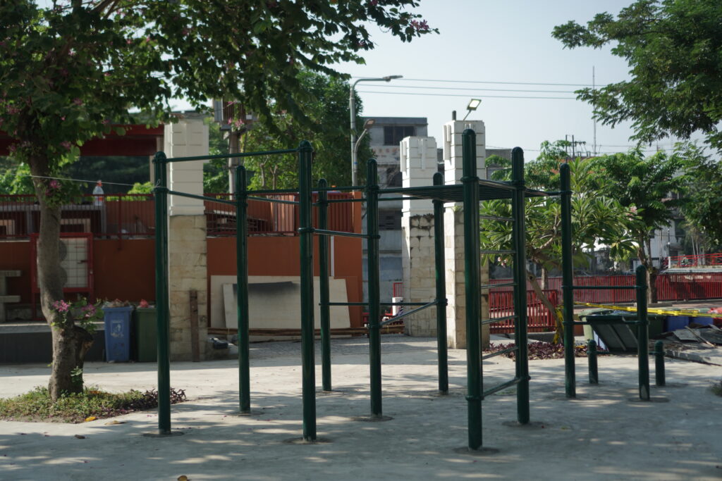 Playground Taman Bermain Eastmatix di Taman Kota Lama Surabaya