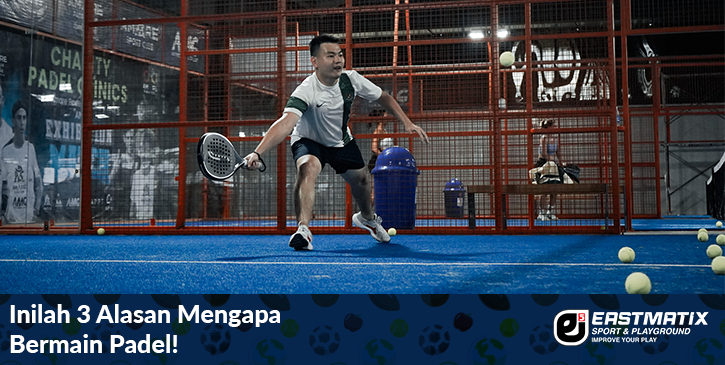 Bermain Olahraga Padel di Lapangan Padel Umalas Bali